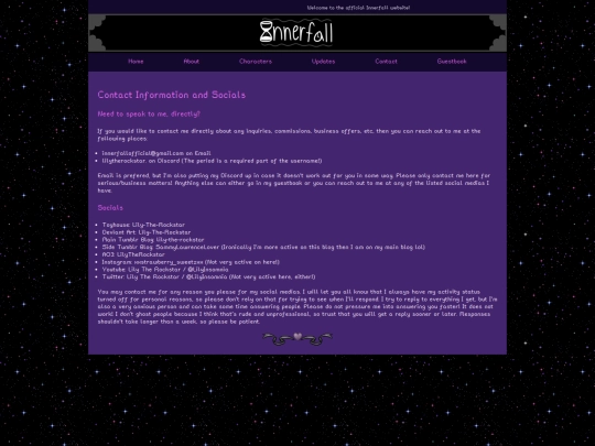 contact screenshot