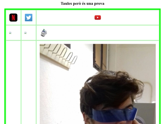 prova taules screenshot