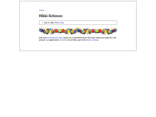 hikki-schizo screenshot