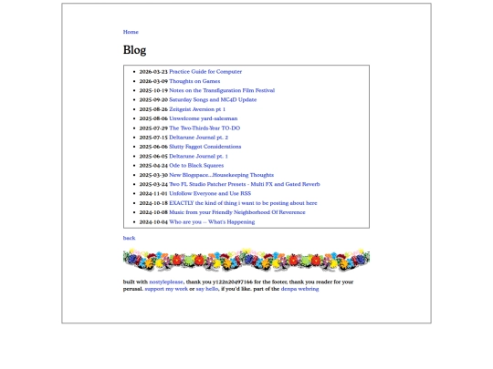 tags/blog screenshot