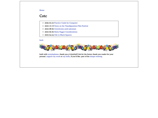 tags/cotc screenshot
