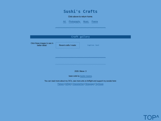 Crafts screenshot