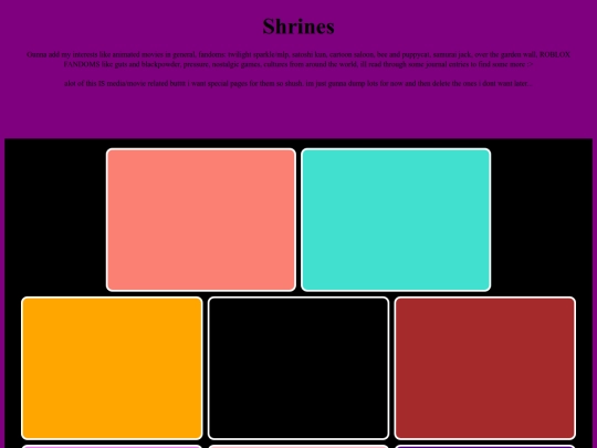 Shrines screenshot