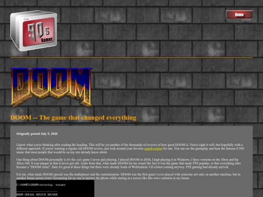reviews/doom screenshot