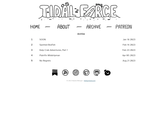 archive screenshot