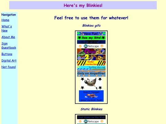 Blinkies screenshot