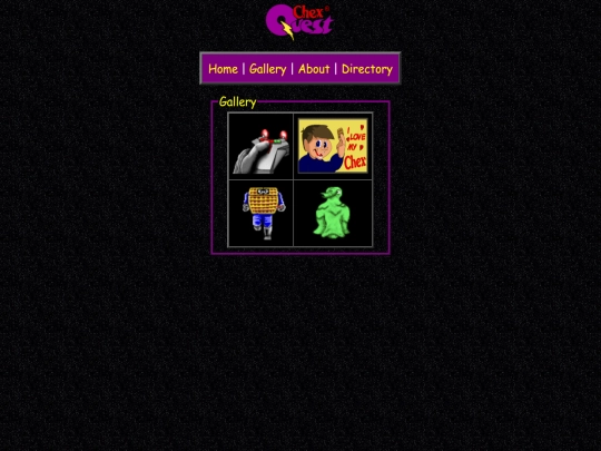 Fan Sites/Chex Quest Site/cq-gallery screenshot