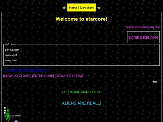 Misc Sites/Starcore Site/starcore screenshot
