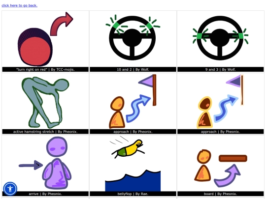 Actions/mobility screenshot