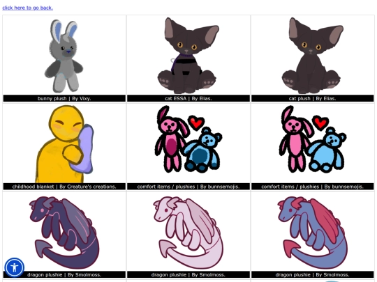 Objects/soft toys screenshot