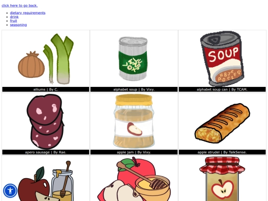 food screenshot