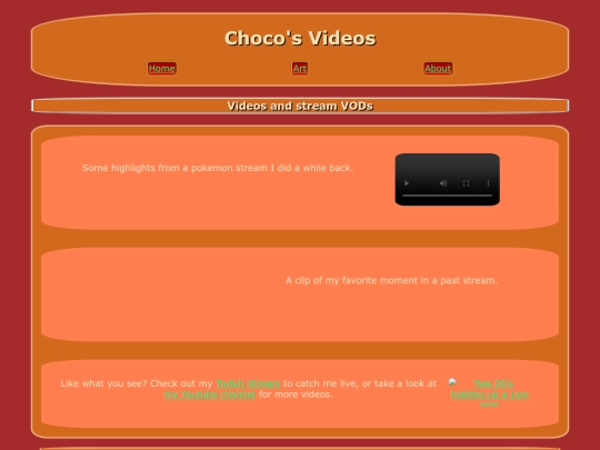 videos screenshot