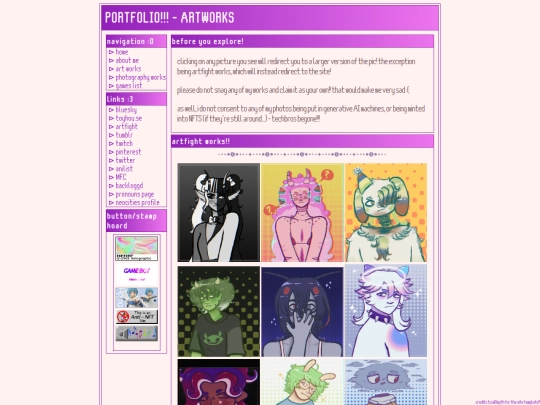 artworks screenshot