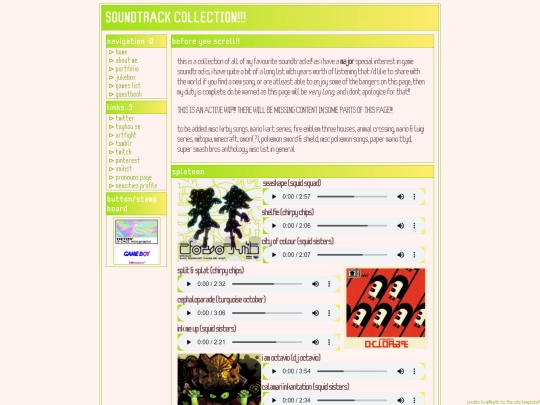 music-collection screenshot