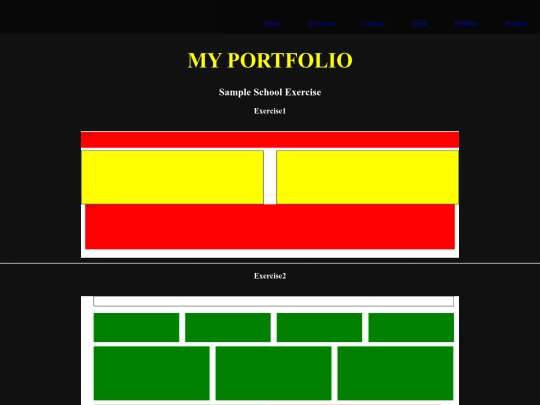 portfolio screenshot