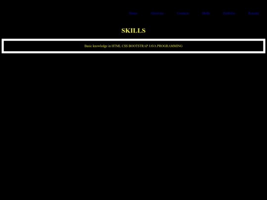 skills screenshot