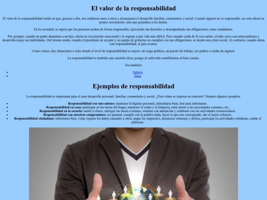 paginas/valor responsabilidad screenshot