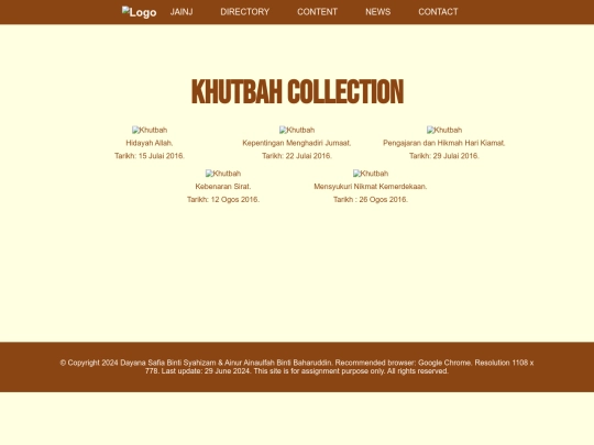 khutbah screenshot