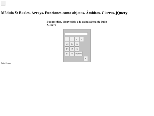 modulo5 screenshot