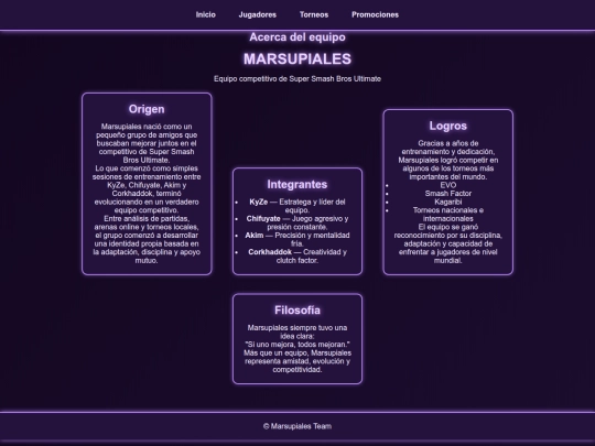 acerca screenshot