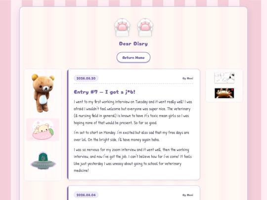 journal screenshot