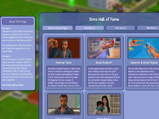 simshalloffame screenshot