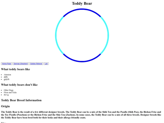 folder_dog beeds/teddybear screenshot