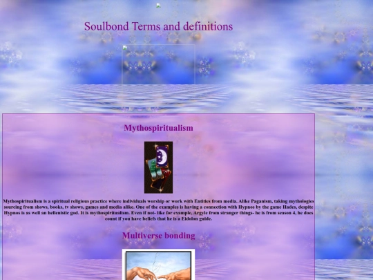 beliefs screenshot