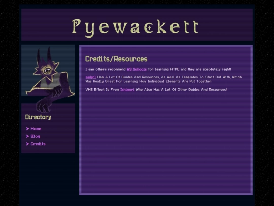Credits screenshot