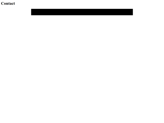 pages/contact screenshot