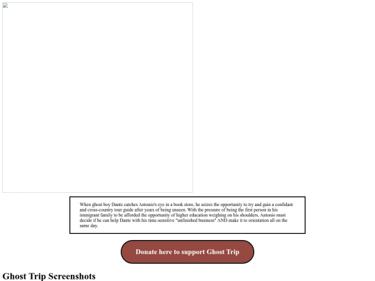pages/ghosttrip screenshot