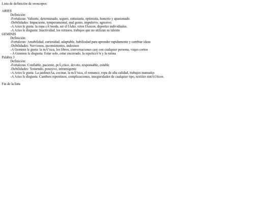 exercicis/llistadefinicio screenshot