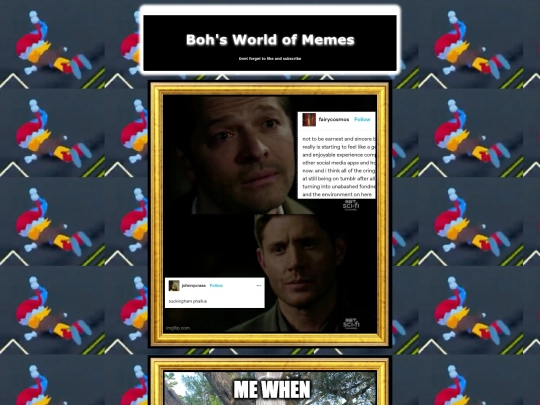MemePage screenshot