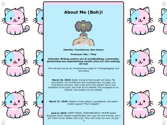 aboutme screenshot