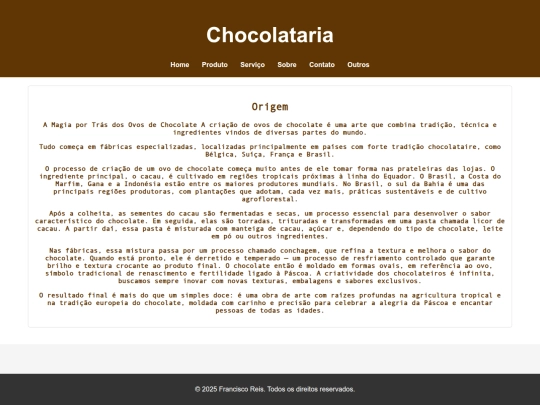Sobre screenshot
