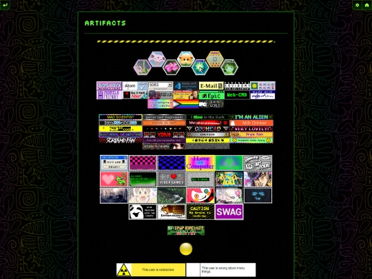 artifacts screenshot
