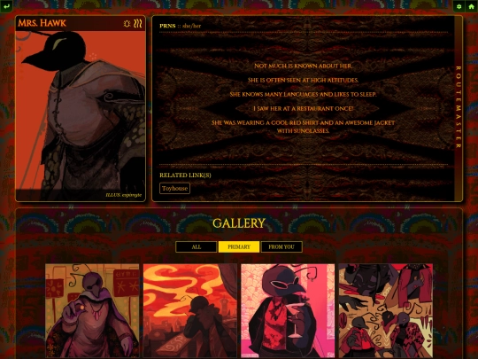 character/mrs-hawk screenshot