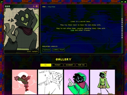 character/quo screenshot