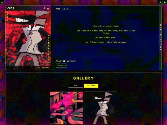 character/vide screenshot