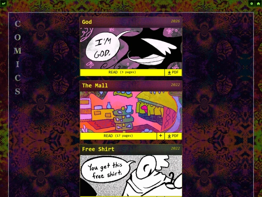 comics screenshot