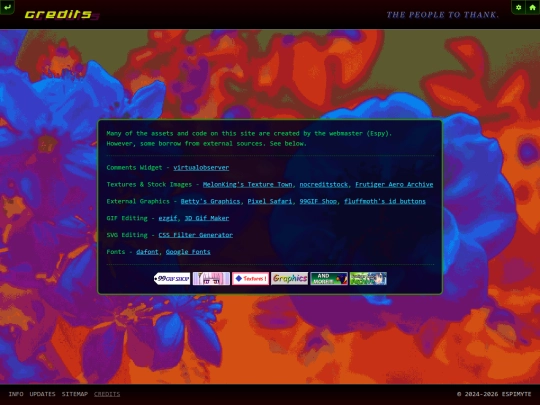 credits screenshot