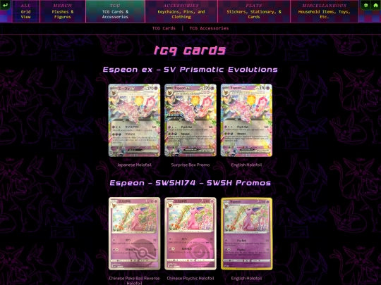 espeon/collection/tcg screenshot