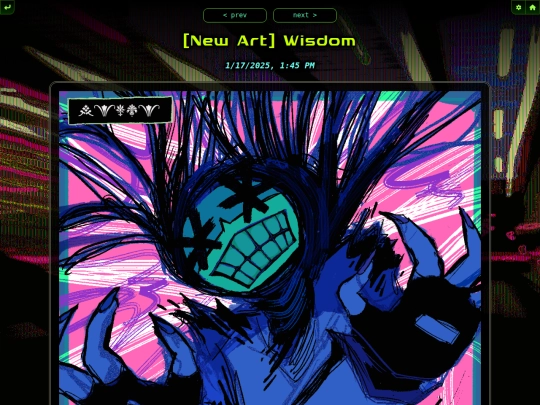 log/2025/jan/new-art-wisdom screenshot