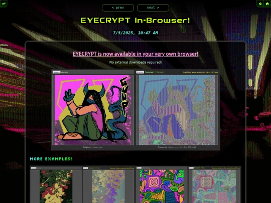 log/2025/jul/eyecrypt-in-browser screenshot