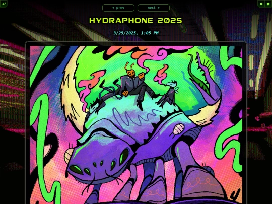 log/2025/mar/hydraphone-2025 screenshot