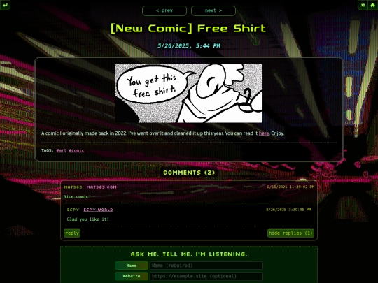 log/2025/may/new-comic-free-shirt screenshot