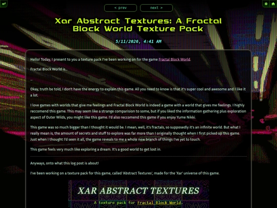 log/2026/may/xar-abstract-textures-a-fractal-block-world-texture-pack screenshot