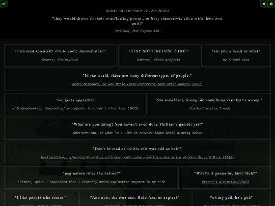 quotebook screenshot