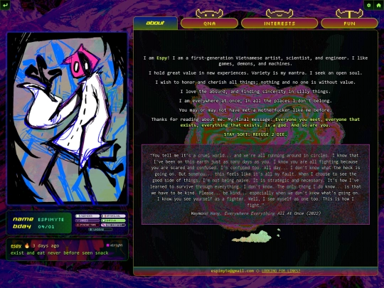 webmaster screenshot