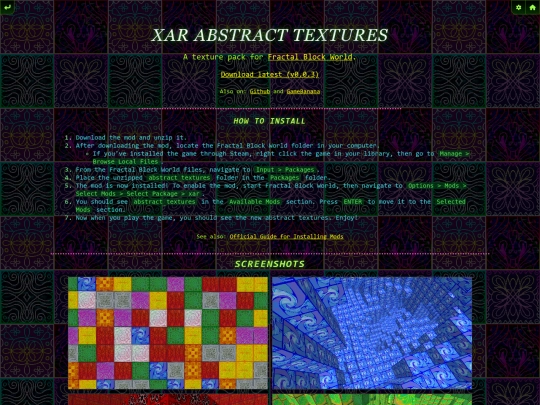 xar-abstract-textures screenshot